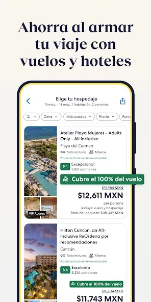 Expedia: viaje, hotel, vuelo screenshot 2