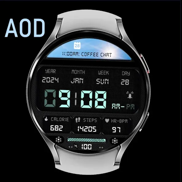 LED Retro Black Informer IN62 screenshot 7