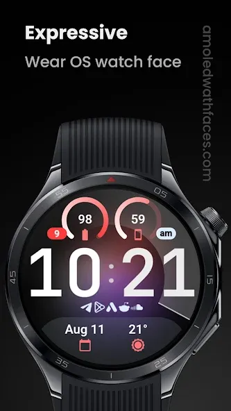 Expressive Watch Face screenshot 1