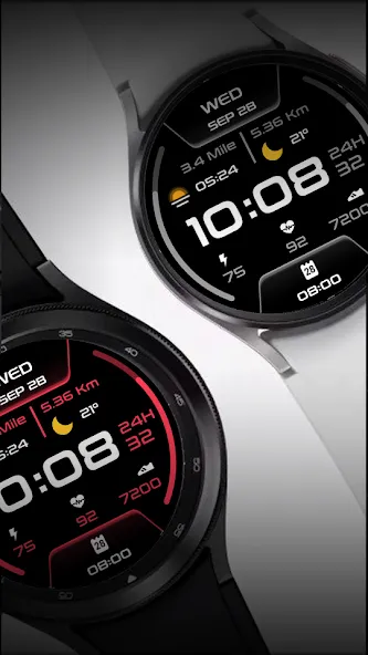 Digital 6 Watch Face screenshot 5