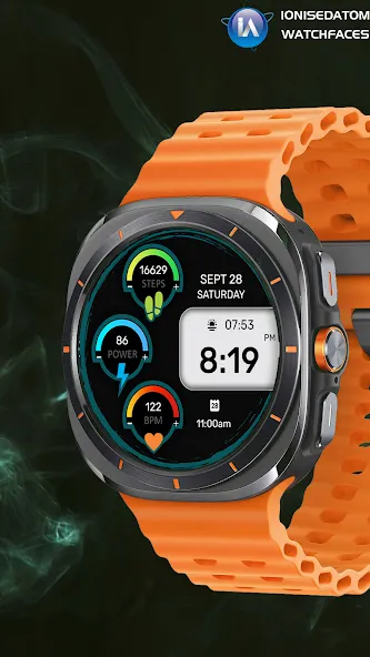 IA117 Digital Watchface screenshot 3