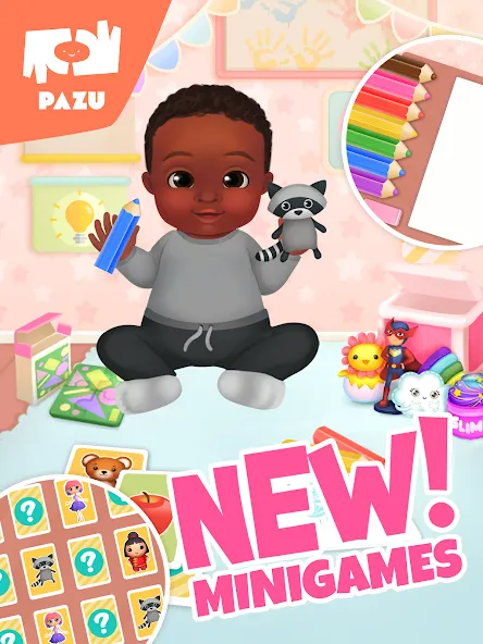 Juego de cuidado del bebé screenshot 14