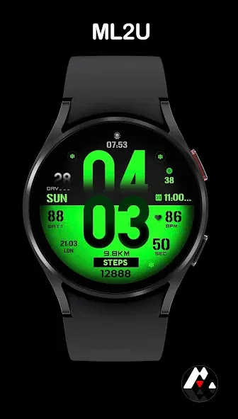 ML2U 152 Watch Face screenshot 7