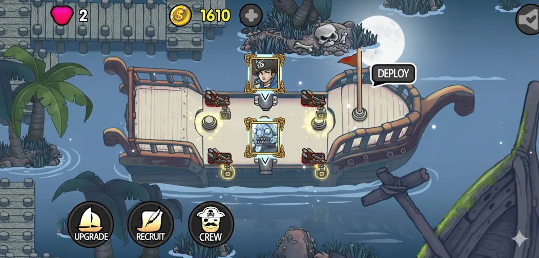 Pirate Raft: Ocean Survival screenshot 1