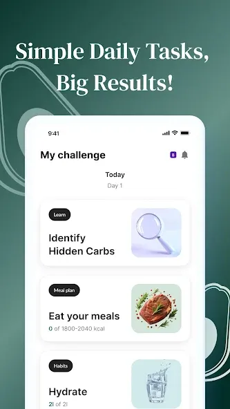 My Challenge: Diet Plans screenshot 1