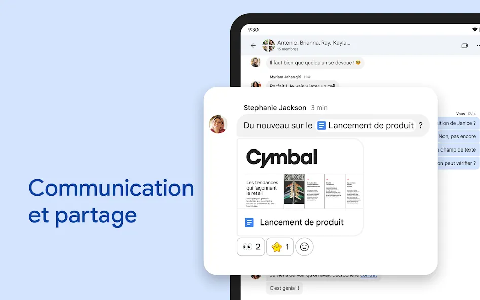 Google Chat screenshot 14