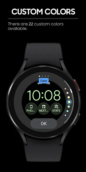 JHW Digital You 2: Watch face screenshot 4