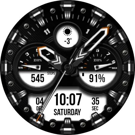 WFP 224 Modern watch face screenshot 36