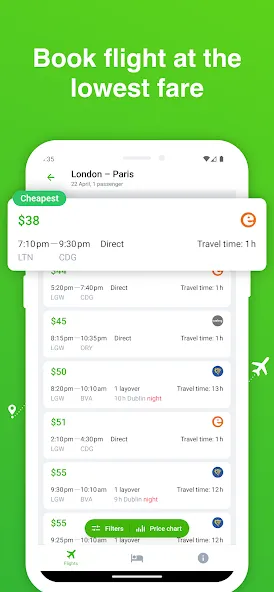Low Fare Flights screenshot 2