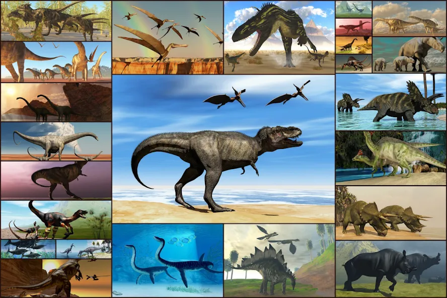 Spiel Dinosaurier Puzzlespiel screenshot 6