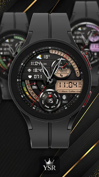 YSR003 Hybrid Watch Face screenshot 1
