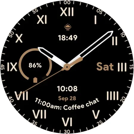 Simple Dial - Watch face screenshot 11