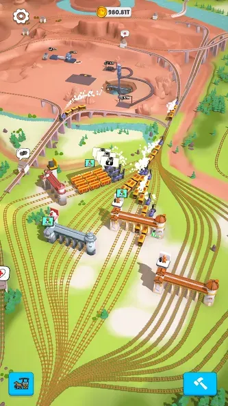 Rail Master Tycoon: 방치형 기차왕 screenshot 13