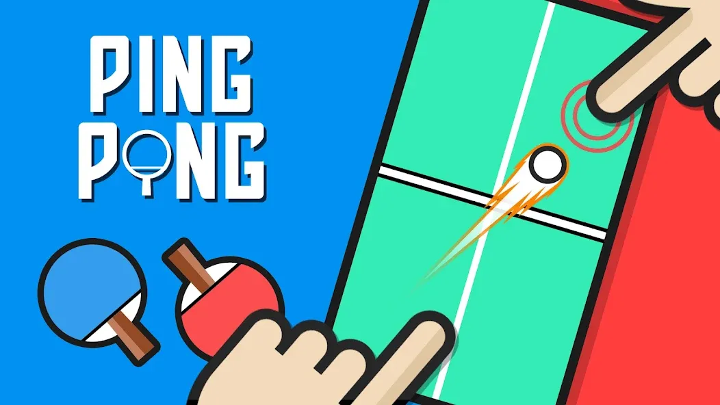 Tischtennis - 2 Player Games screenshot 7