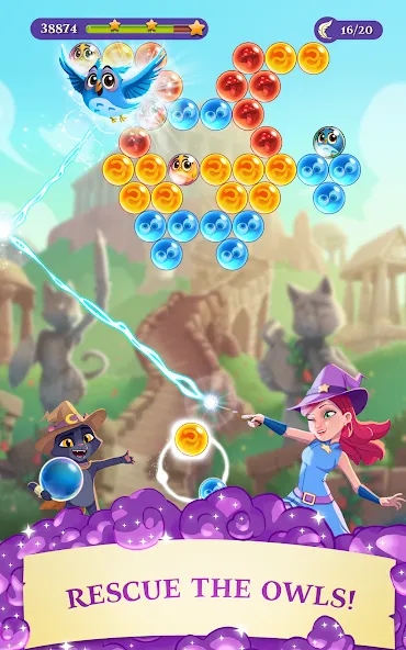 Bubble Witch 3 Saga screenshot 9