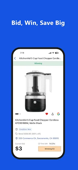 Justbid.com screenshot 2