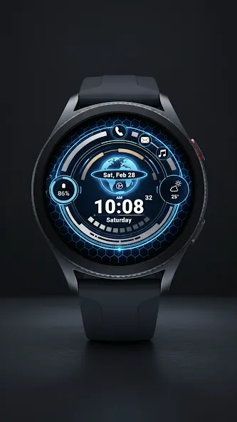 Titan HUD WATCH FACE MONO18 screenshot 4