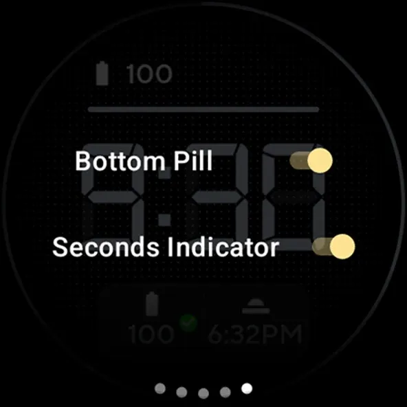 Digital 1 Watch face screenshot 11