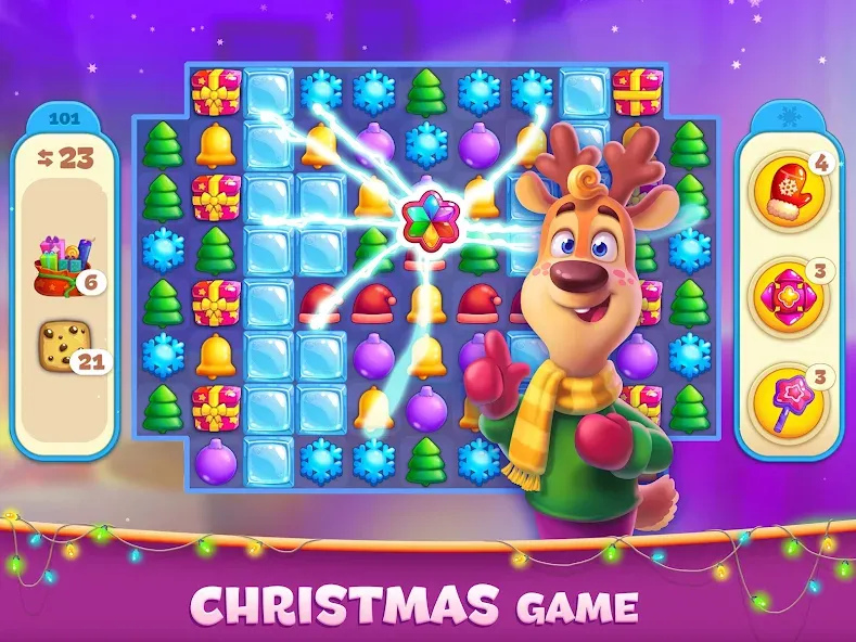 Christmas Sweeper 4 - Match 3 screenshot 15