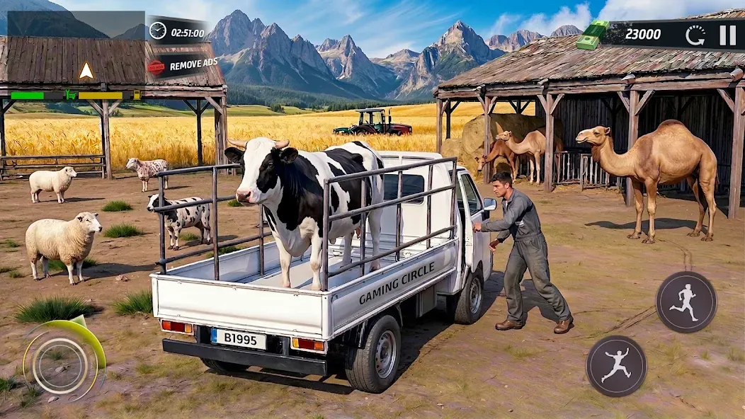 Farm Animal Cargo Truck Games screenshot 2