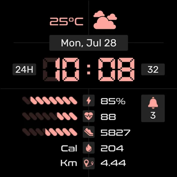 Watch face CNW-44 screenshot 31