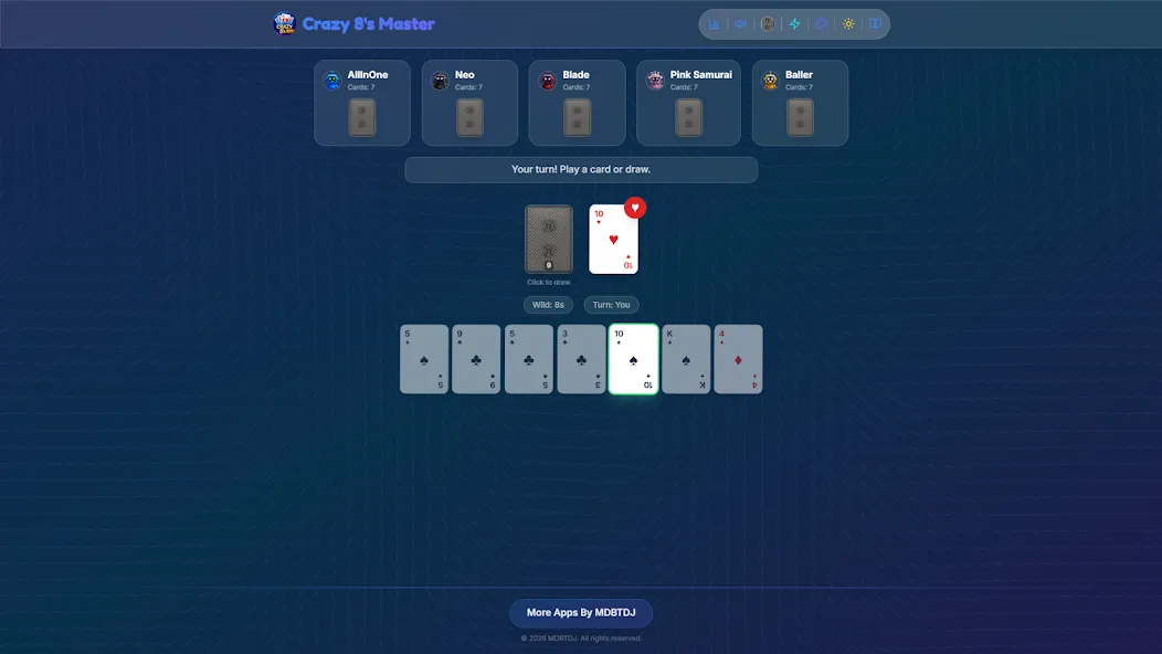 Crazy 8's Countdown Offline screenshot 35