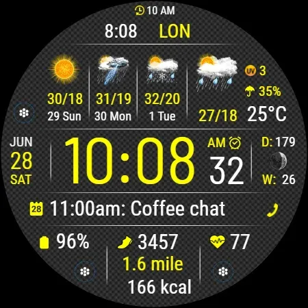 VF Weather Inform Watch Face screenshot 30
