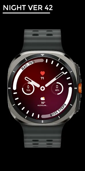 Night ver 42 - watch face screenshot 1