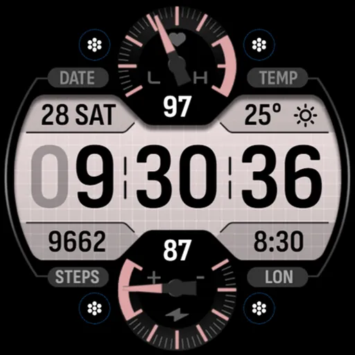OMG 435 - Digital Watch Face screenshot 28