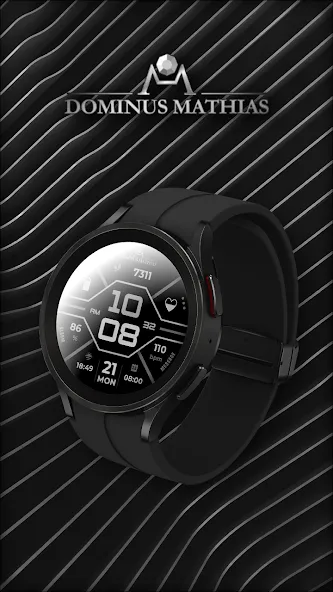 DM031 Cool Digital Watchface screenshot 4