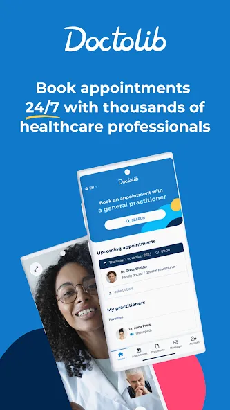 Doctolib - Your health partner screenshot 1
