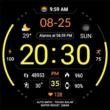 ACRO ACT G Watchface screenshot 25