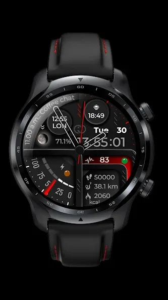 Digital Watch Face CUE101 screenshot 4