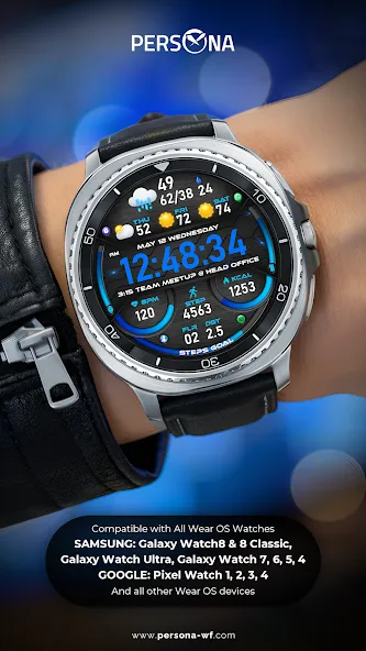 PER51 Digital Watch Face screenshot 5