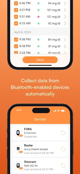Diario de azúcar para diabetes screenshot 2