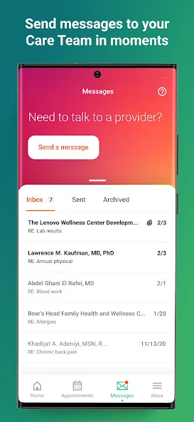 Marathon Health screenshot 3