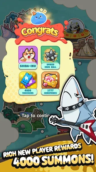 Pew Pew Slime - Idle RPG screenshot 8