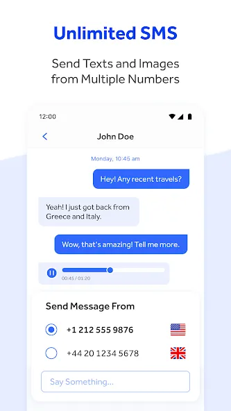 WePhone: WiFi Phone Call &Text screenshot 4
