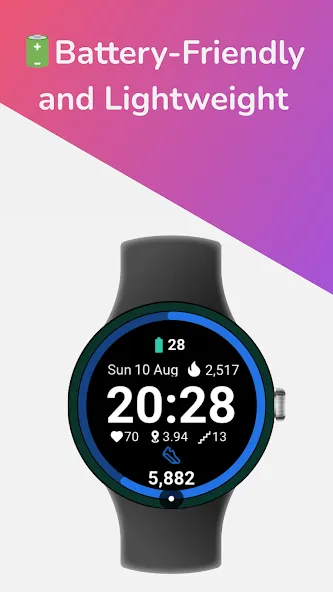 G Fit: Health Watch Face Wear screenshot 4