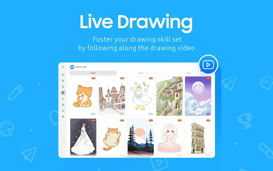 PENUP – Drawing-sharing SNS screenshot 11