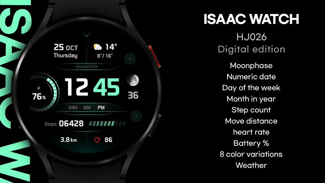 ISAAC WATCH HJ600 screenshot 20