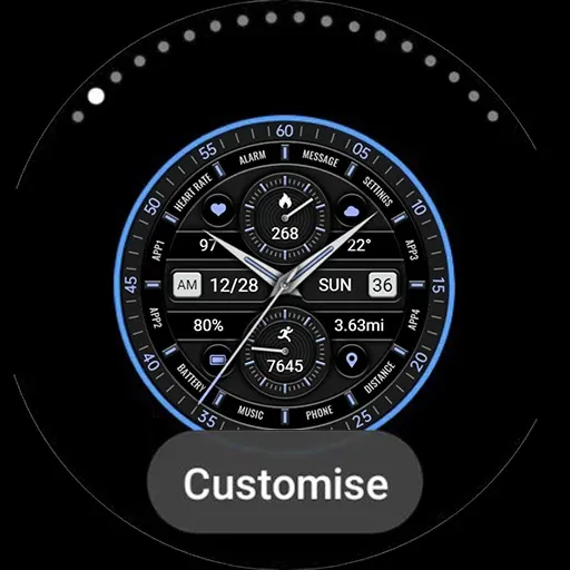 Dark Elegant Purple ZKin Watch screenshot 44
