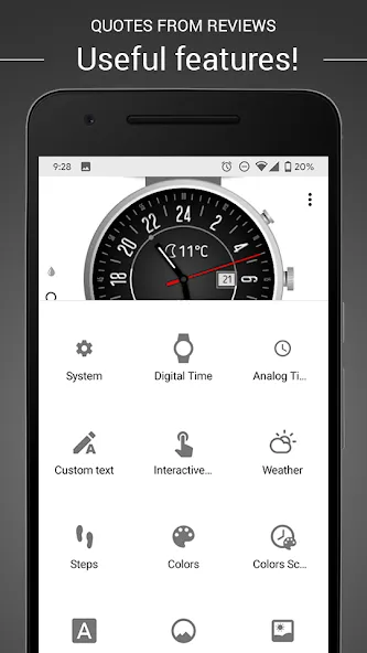 Watch Face - Minimal & Elegant screenshot 10