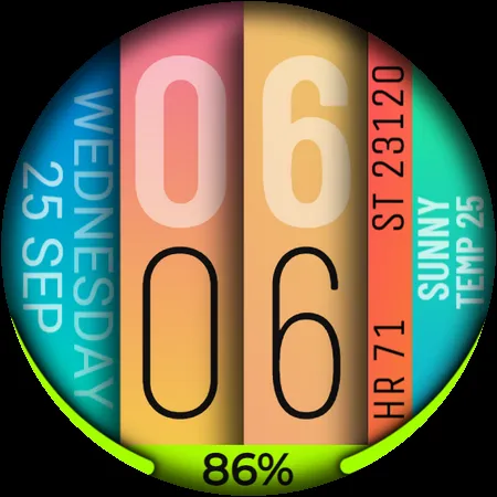 Watch Face WF106 screenshot 4