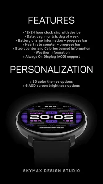 Quigon Watch Face screenshot 2