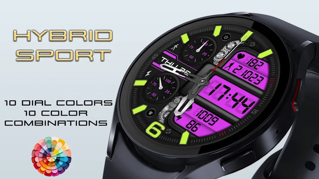 Hybrid Sport Watch Face screenshot 3