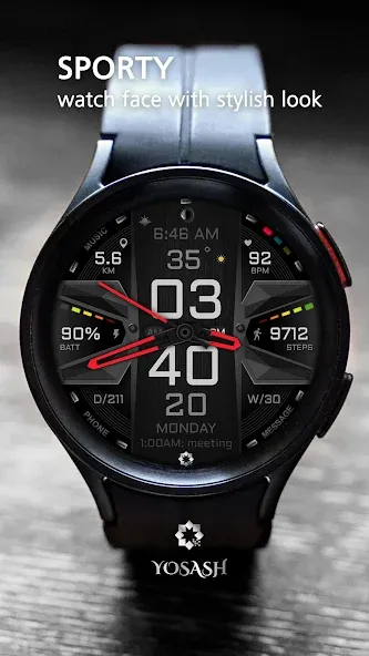 A460 Tech Hybrid Face screenshot 1