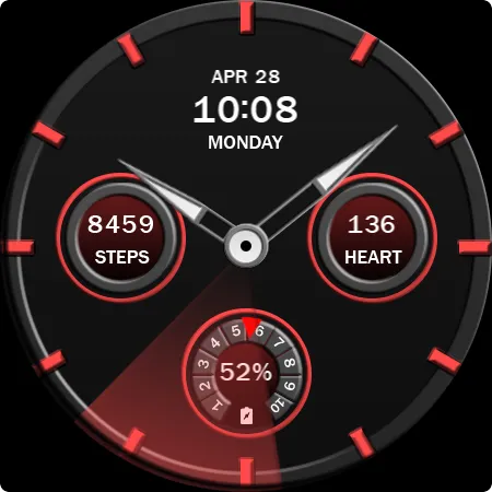 Key WF78 Classic Watch Face screenshot 31