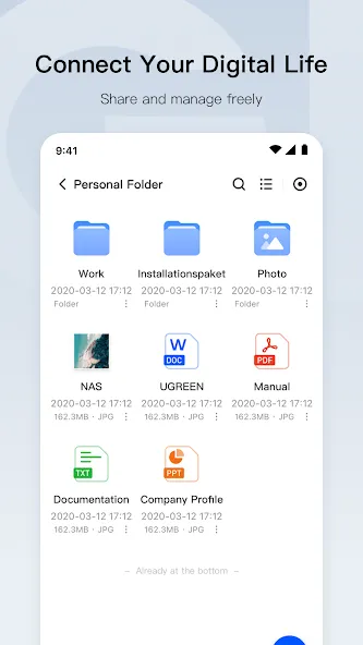 UGREEN NAS screenshot 2