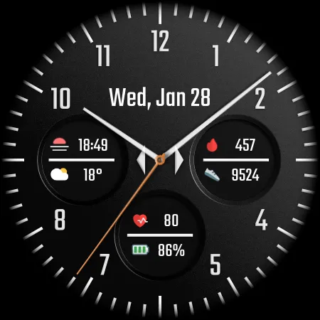 DADAM118: Analog Watch Face screenshot 21